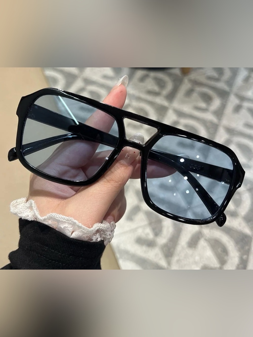Sporty square Frame sunglasses unisex